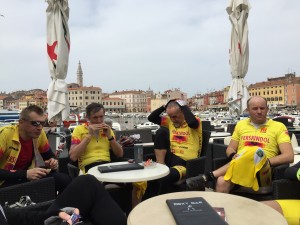 Spust v Rovinj je Janezu zmešal frizuro